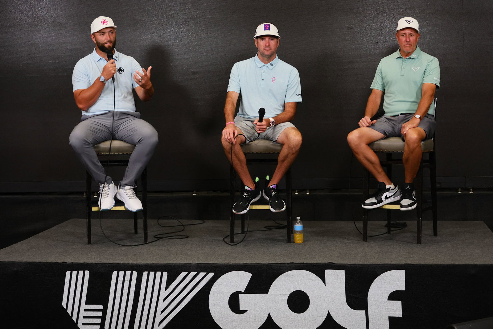 Jon Rahm, Bubba Watson, Phil Mickelson
